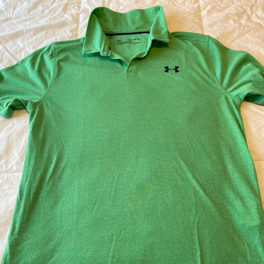 Youth Under Armour Golf Shirt; size XL.
